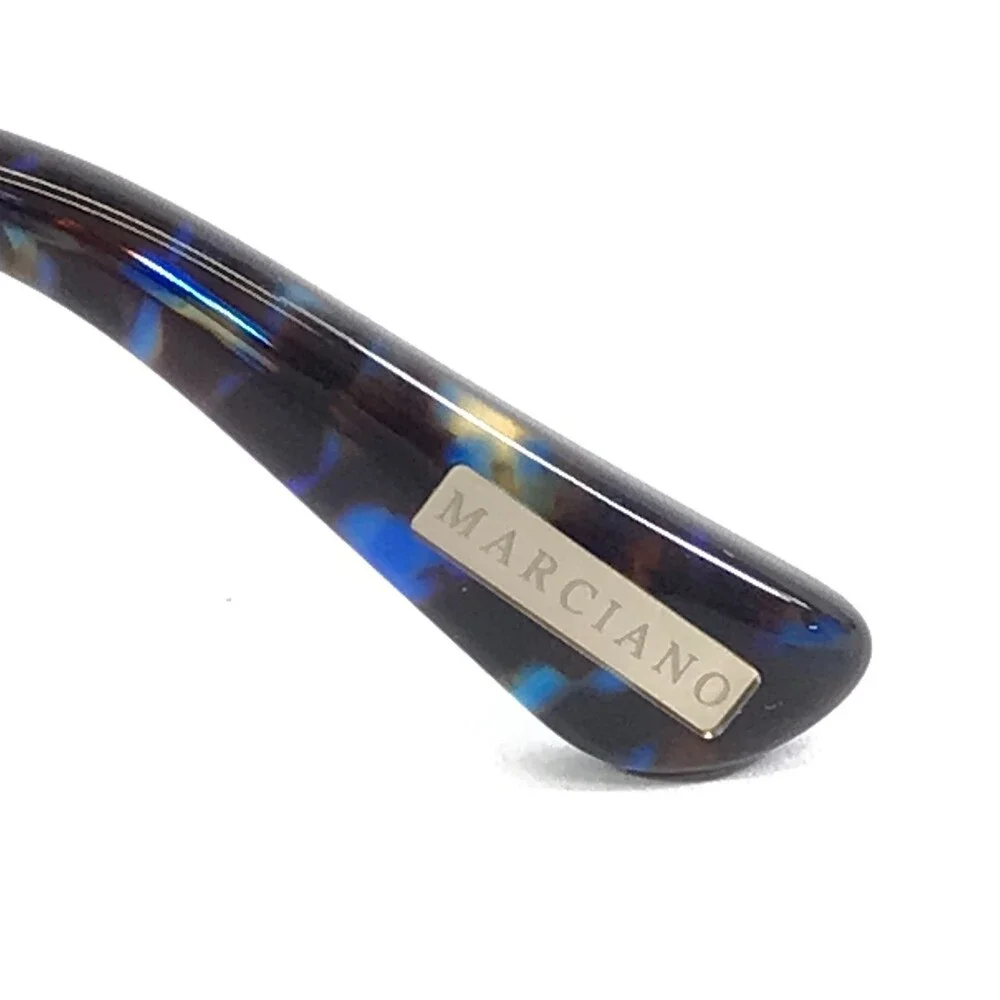 Marciano Eyeglasses Frames GM0286 092 Blue Tortoise Square Full Rim 52-18-135